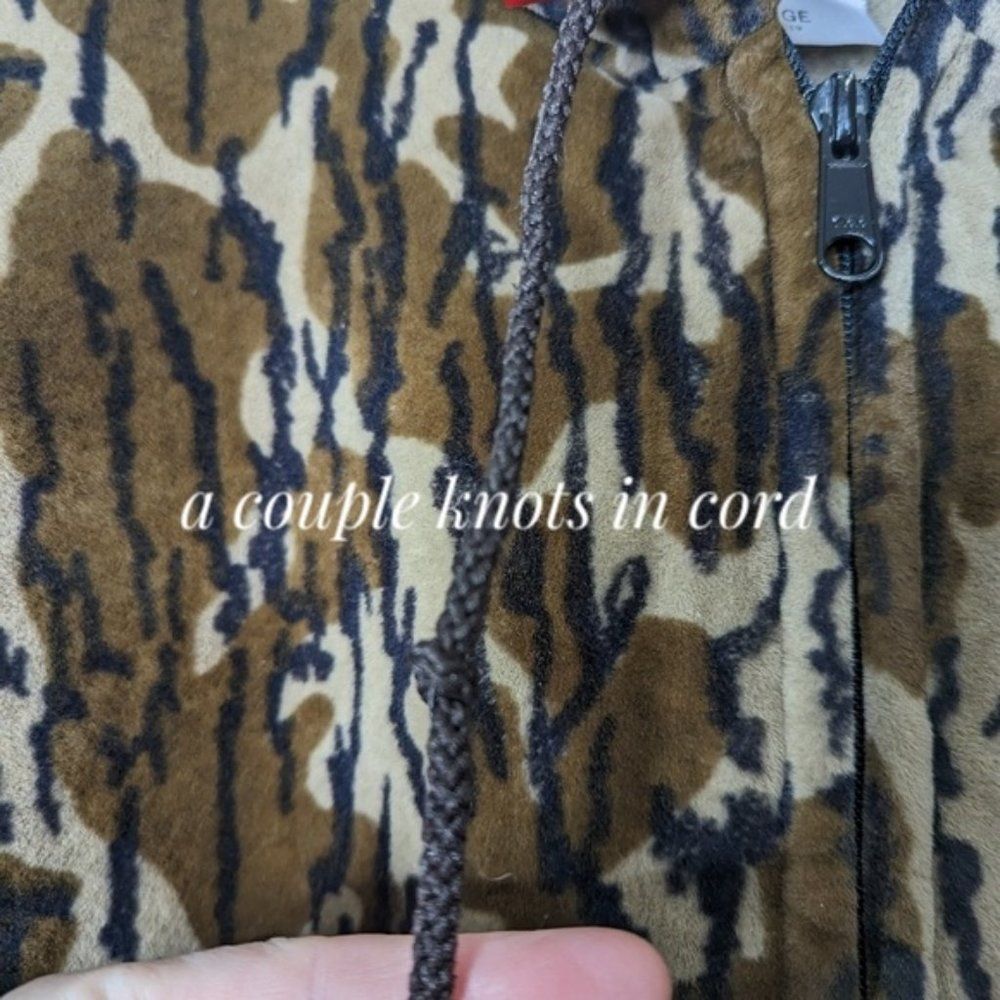 Vintage Carhartt Mossy Oak Bottomland Hush Hide Velvet Camo Jacket USA Made - Picture 7 of 14